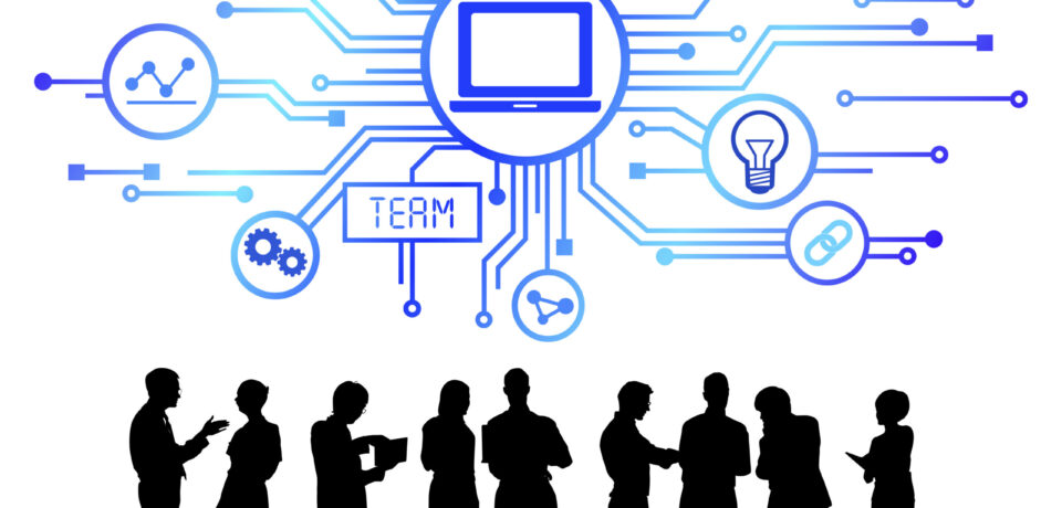 Illustration of business people